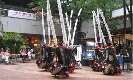 Drummers in Shinjuku